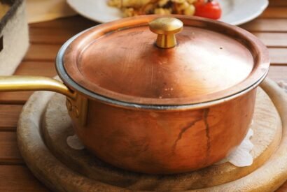 Thumbnail for Lagostina Q554SA64 Martellata Tri-ply Hammered Stainless Steel Copper Oven Safe Cookware Set