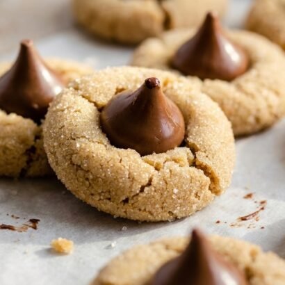 Thumbnail for The Ultimate Soft & Chewy Peanut Butter Blossoms (A Classic Christmas Cookie)
