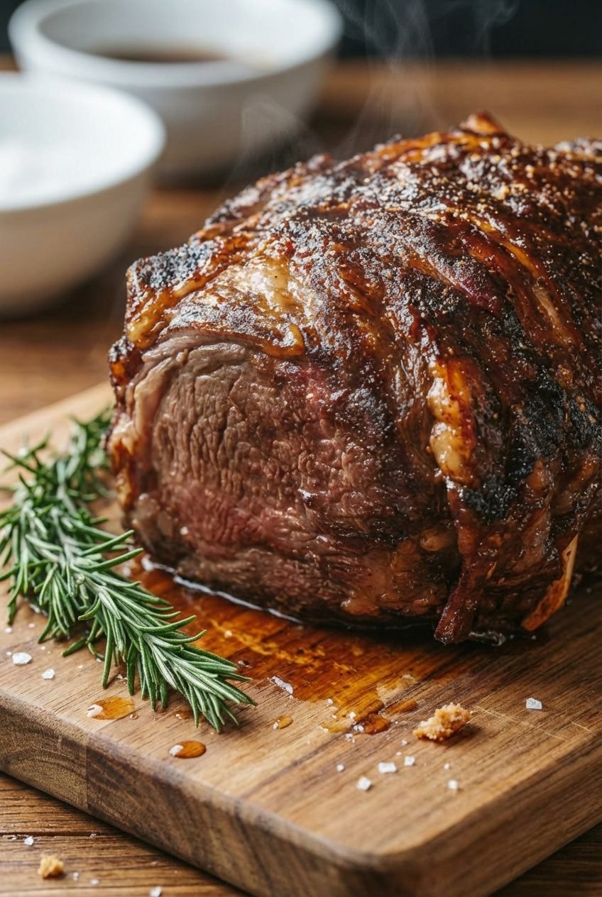 Showstopper Prime Rib Roast Oven Recipe (Foolproof & Juicy)