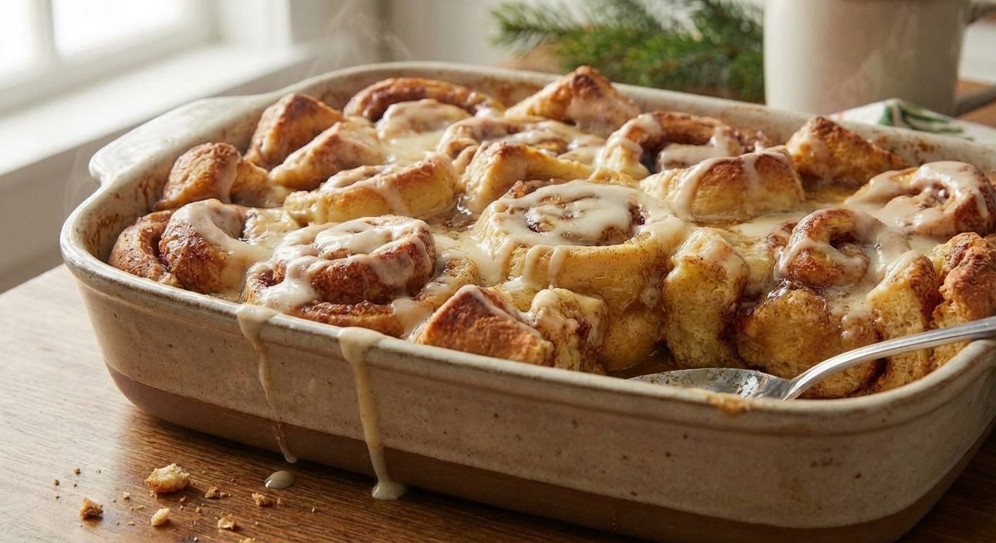 The Ultimate Cinnamon Roll Casserole Recipe (Easy Holiday Favorite!)