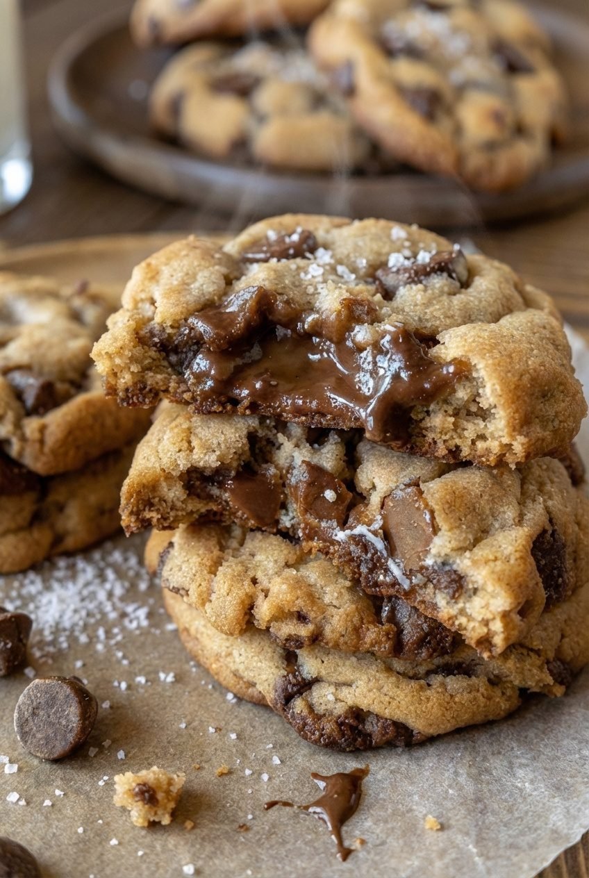 Foolproof Bakery Style Chocolate Chip Cookies: Golden Edges & Melty Centers Every Time
