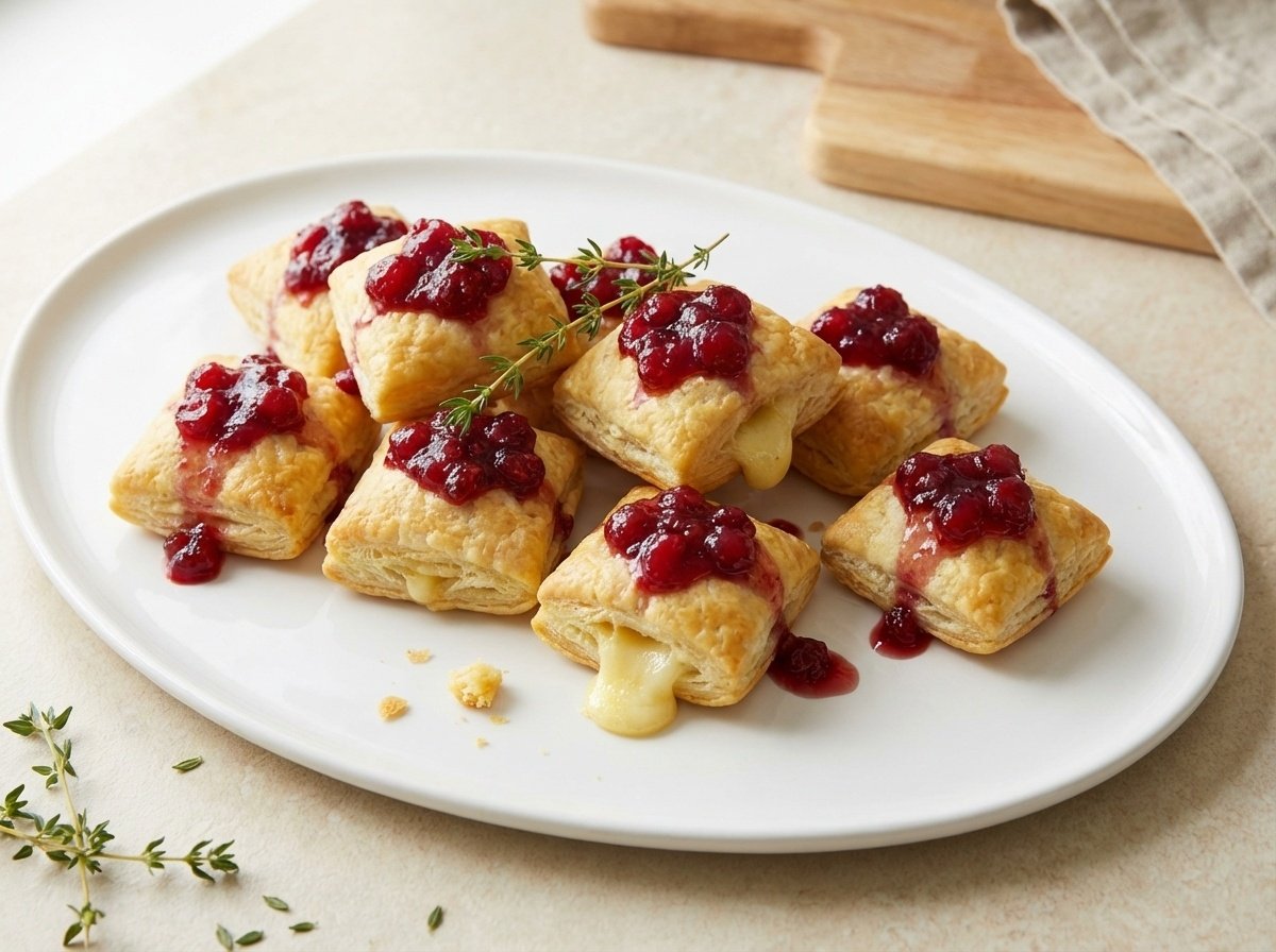Irresistible Cranberry Brie Bites: The Easiest Holiday Appetizer (5 Ingredients!)