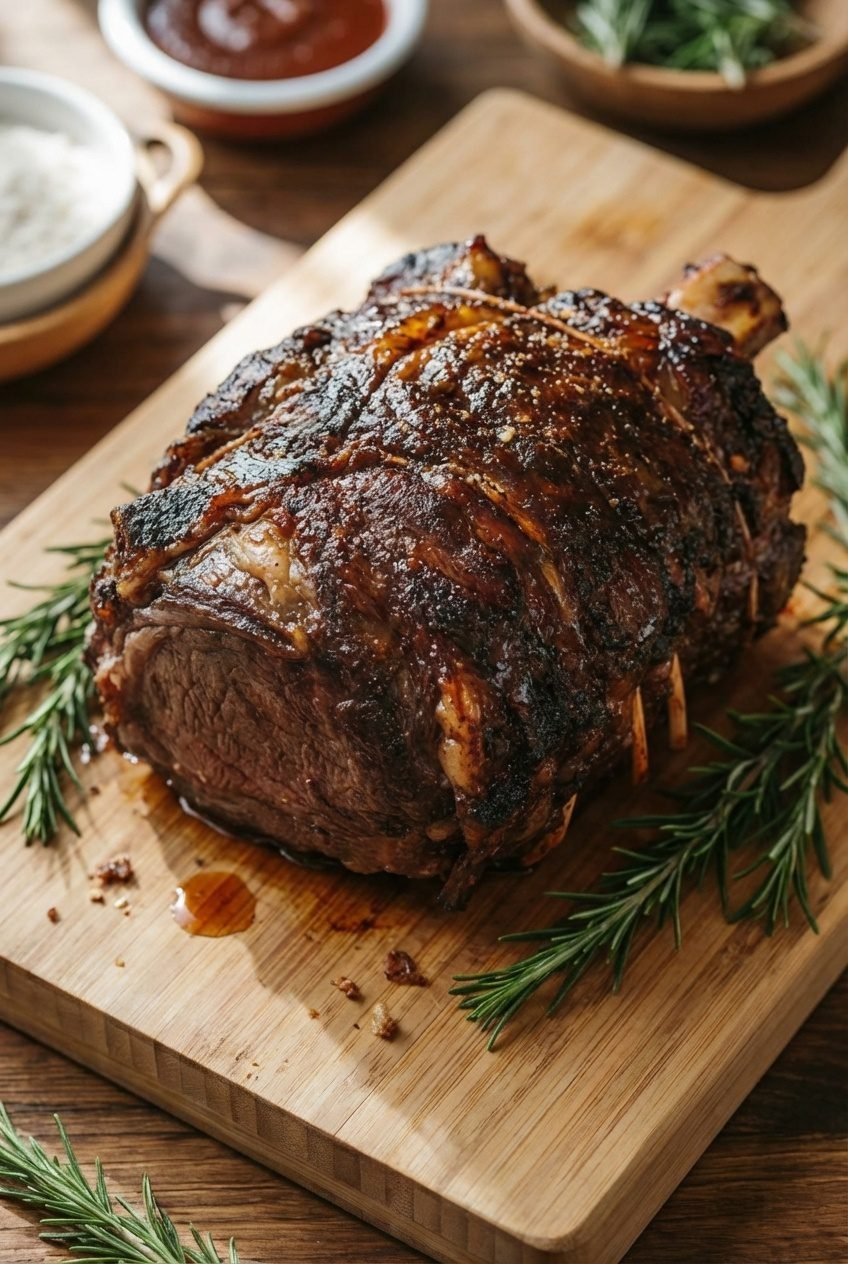 Showstopper Prime Rib Roast Oven Recipe (Foolproof & Juicy)