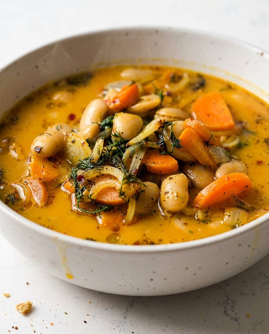Secret to Creamy Carrot Butter Bean Soup