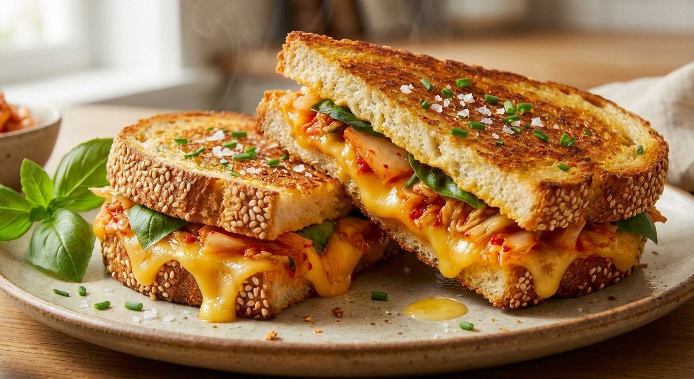 The Must-Try Kimchi Grilled Cheese