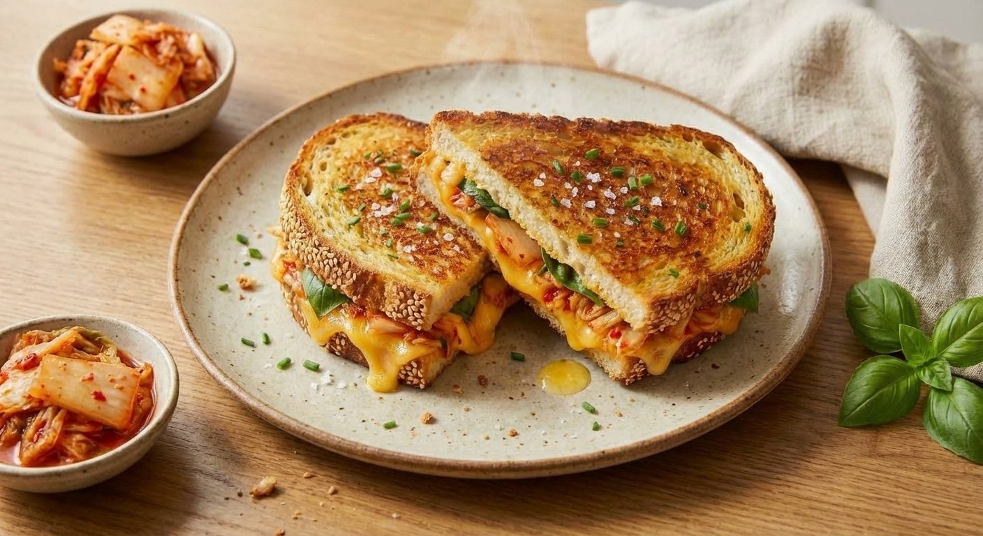 The Must-Try Kimchi Grilled Cheese