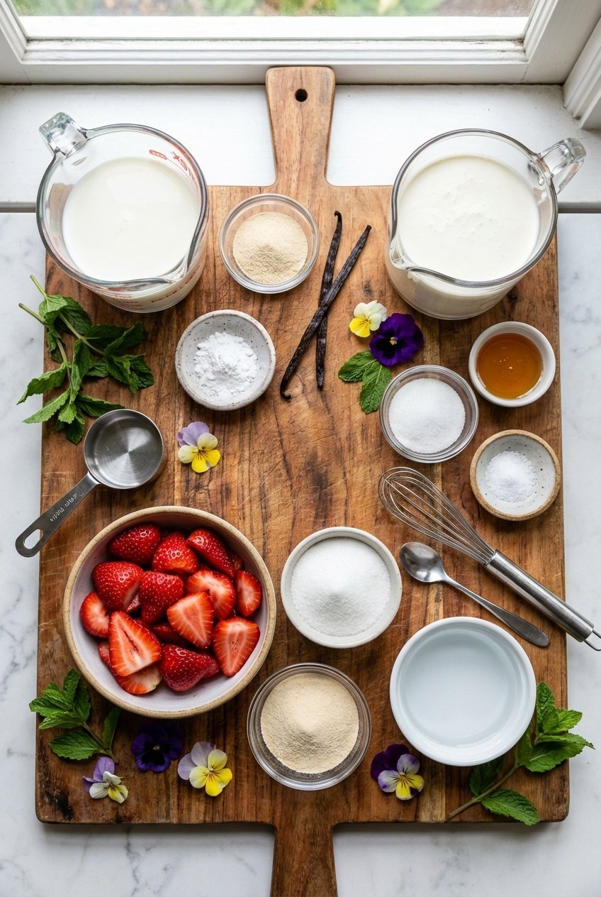 Perfect Panna Cotta with Strawberry: An Easy Secret Ingredients