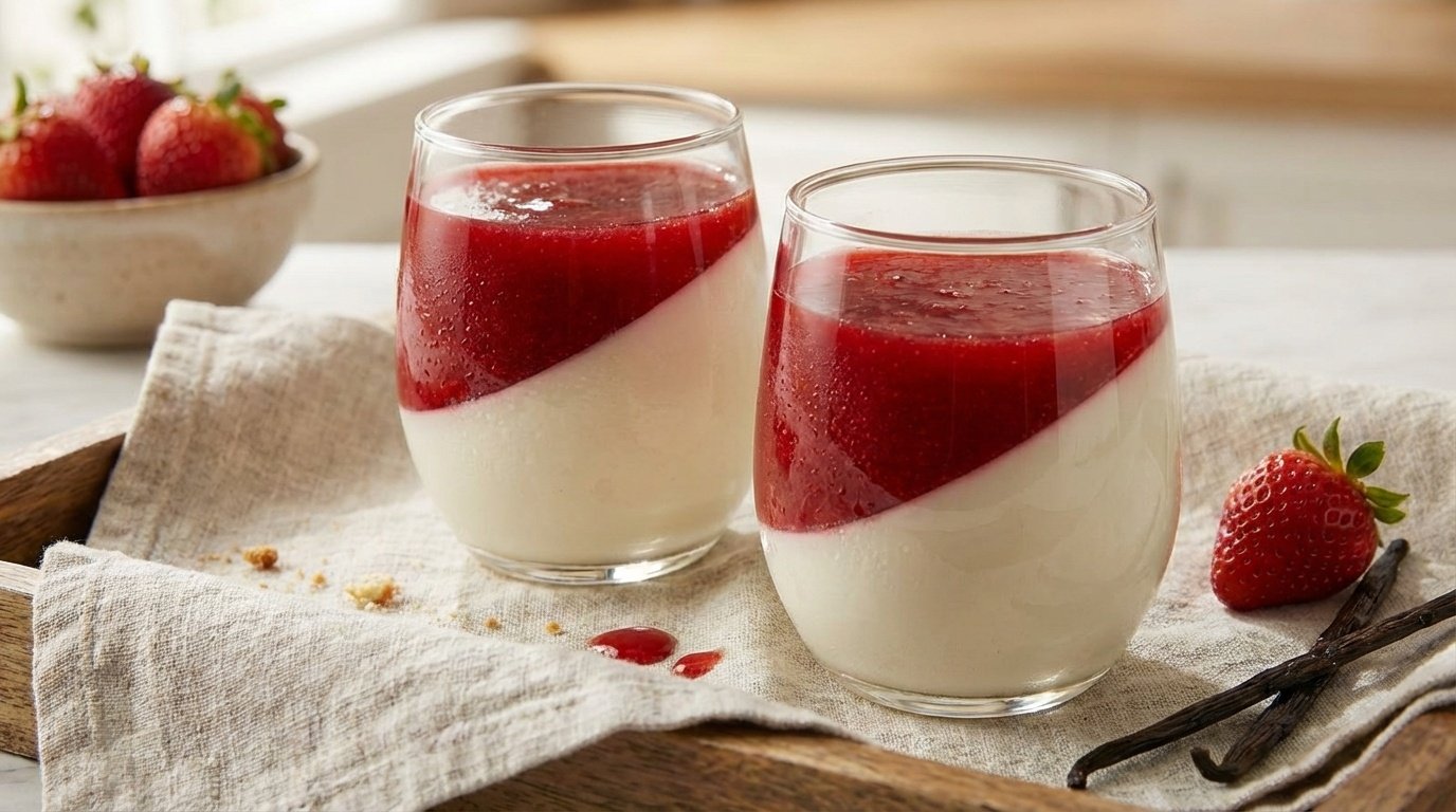 Perfect Panna Cotta with Strawberry: An Easy Secret