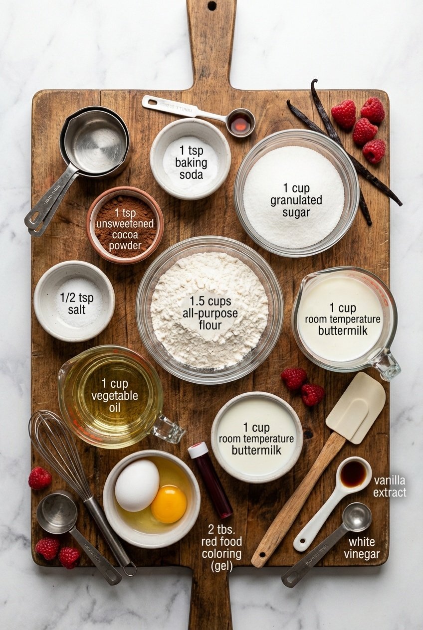 The Secret to Irresistible Red Velvet Cupcakes Ingredients