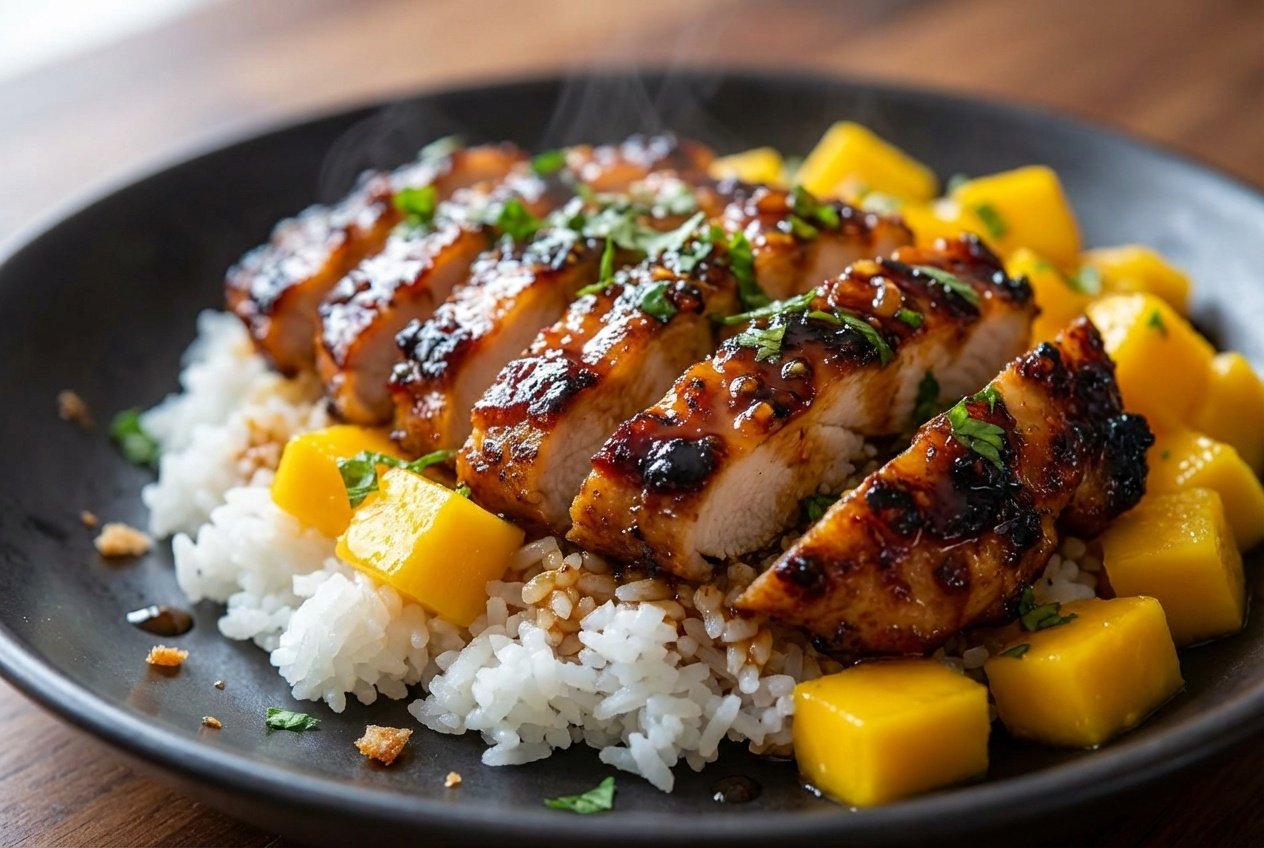 The Ultimate Asian Mango Glazed Chicken: An Irresistible 35-Minute Meal