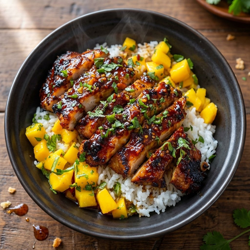 The Ultimate Asian Mango Glazed Chicken: An Irresistible 35-Minute Meal