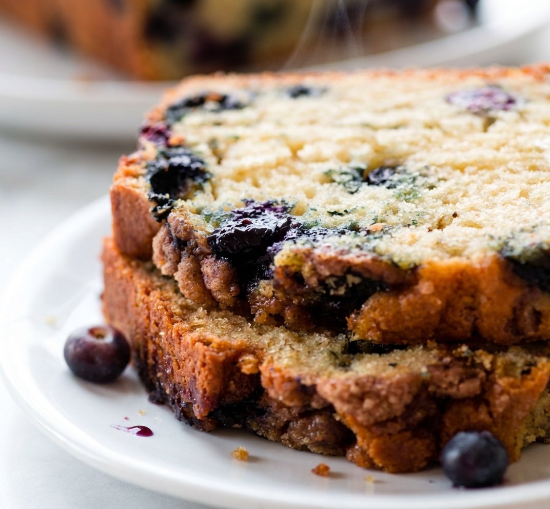The Secret To Heavenly Blueberry Muffin Bread