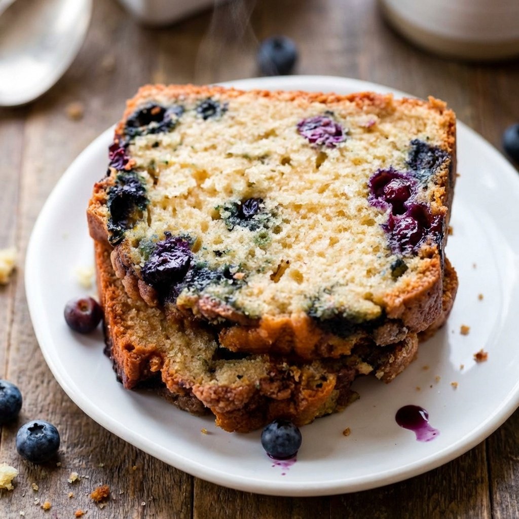 The Secret To Heavenly Blueberry Muffin Bread
