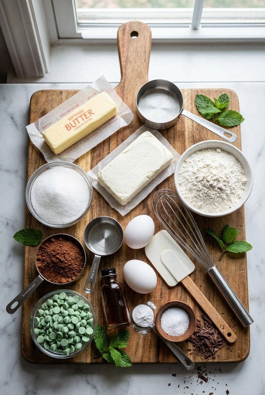 The Best Secret Recipe for Chocolate Mint Cookies Ingredients