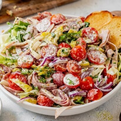 Thumbnail for The Ultimate Grinder Salad: A Viral, Must-Try Recipe