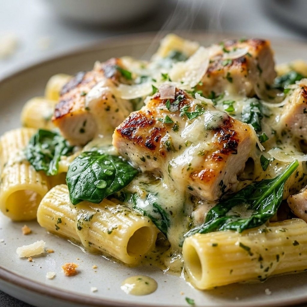 The Ultimate Creamy Pesto Chicken Pasta Bake | Secret Recipe